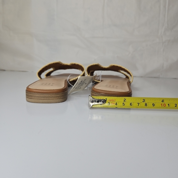 Helena Whipstitch Slide Sandals Elegant Sandals Coquette - A New Day Size Vary - Picture 11 of 16